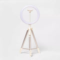 10 Inch LED Ring Light with Extendable Aluminum Tripod & Bluetooth Remote