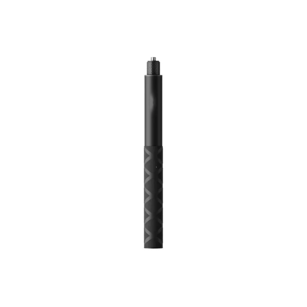 44.9 Inch Extendable Invisible Selfie Stick Made of Aluminum Alloy, Compatible with Action Cameras