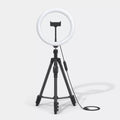 10 Inch LED Ring Light with Adjustable Tripod Stand and Bluetooth Remote Shutter