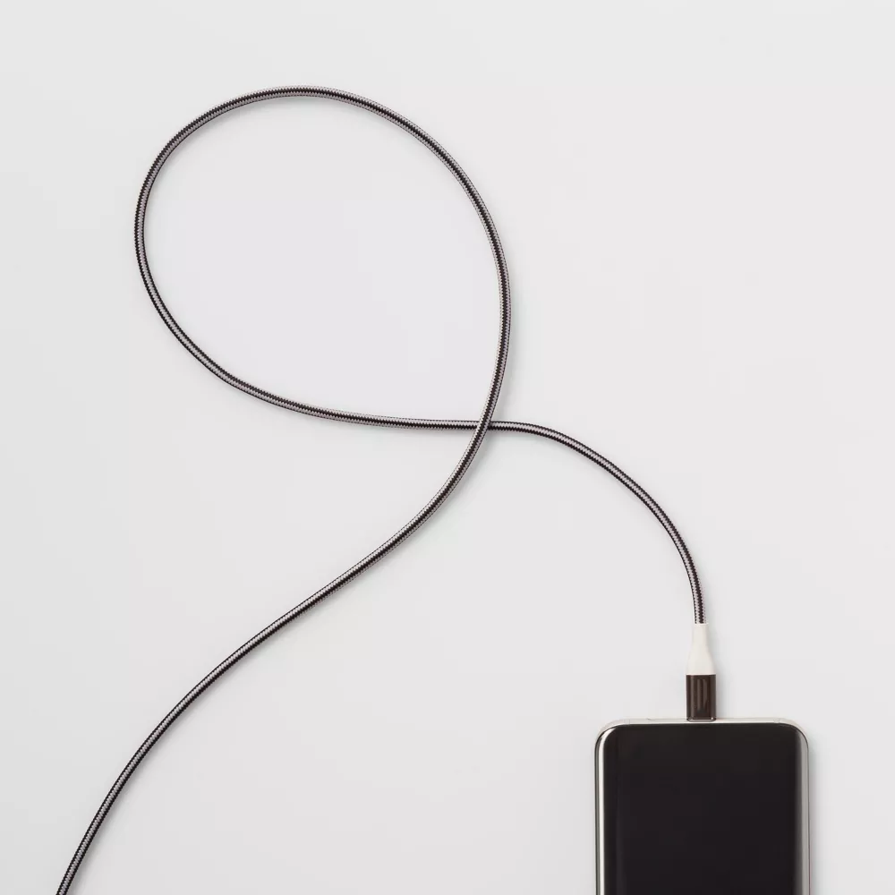 4ft Nylon Braided USB-C to USB-A Charging & Data Sync Cable