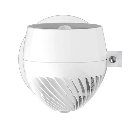 Adjustable Swivel Desk Electric Air Circulator Fan with Decorative Design Discs