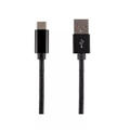 1.5ft Nylon Braided USB-C to USB-A Charging & Data Sync Cable