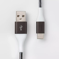 4ft Nylon Braided USB-C to USB-A Charging & Data Sync Cable