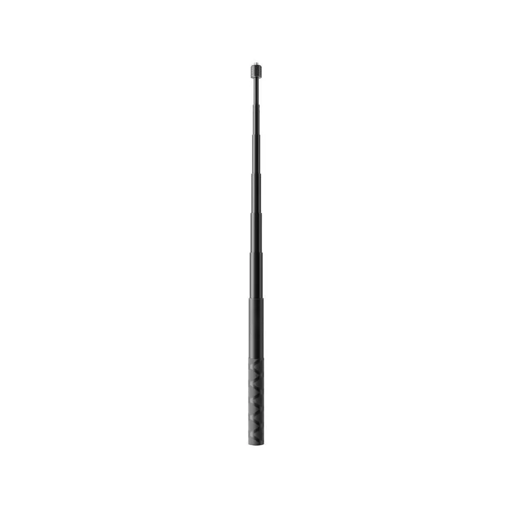 44.9 Inch Extendable Invisible Selfie Stick Made of Aluminum Alloy, Compatible with Action Cameras